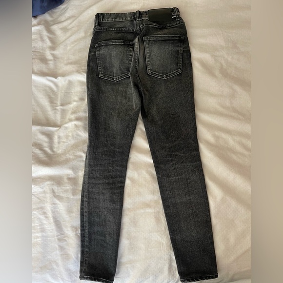 NWOT Moussy Vintage Fleetwood Rebirth Skinny high rise Jeans in Black - Picture 4 of 7